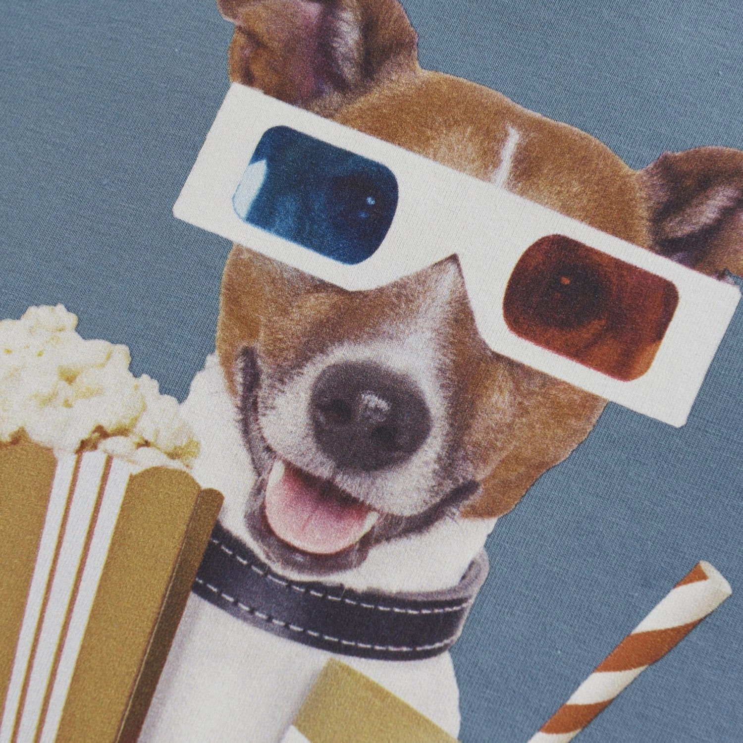 Lace Accent Sports Ready Minymo Provincial Blue Blouse