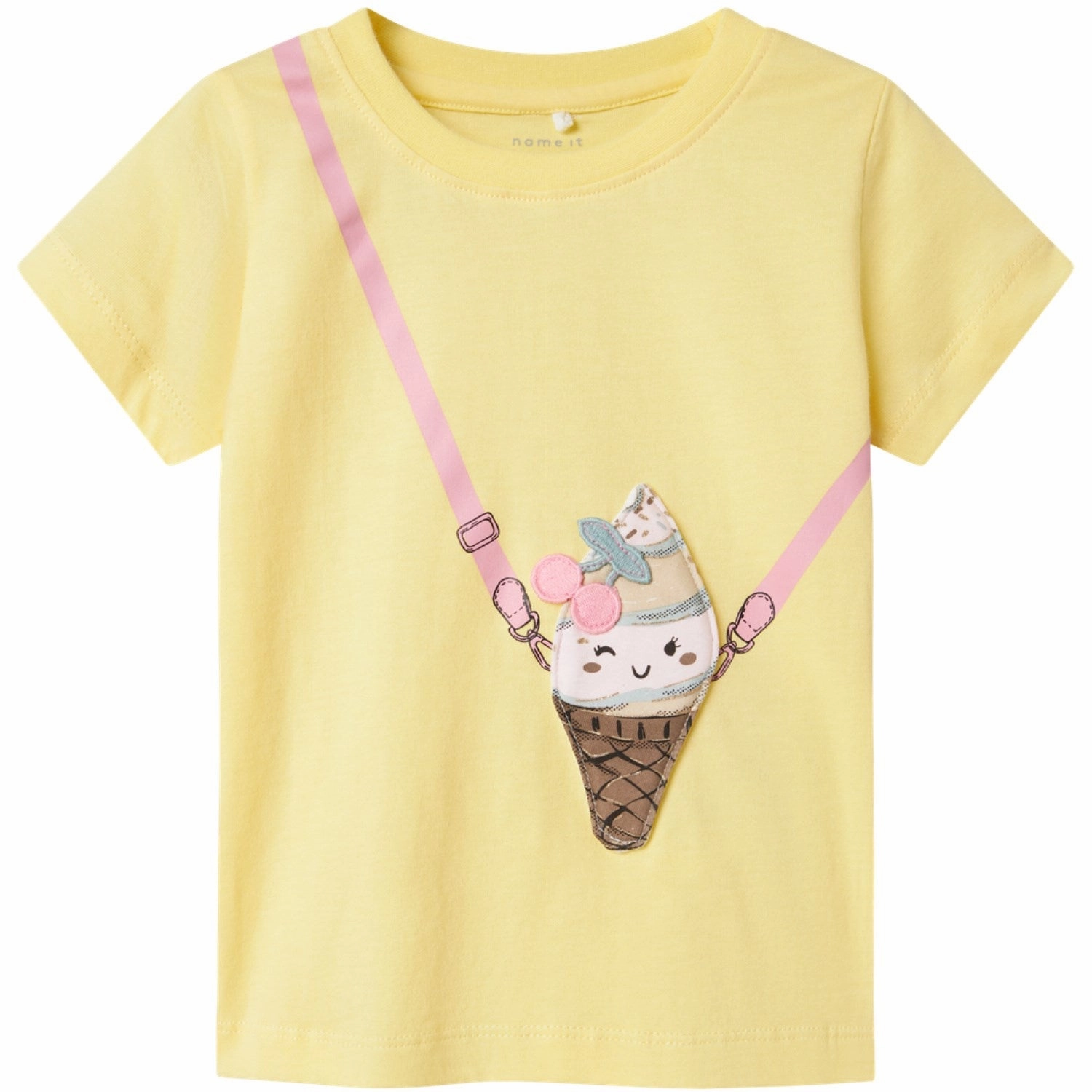 Vintage Look Modern Smart Name It Lemon Meringue Jola T-Shirt