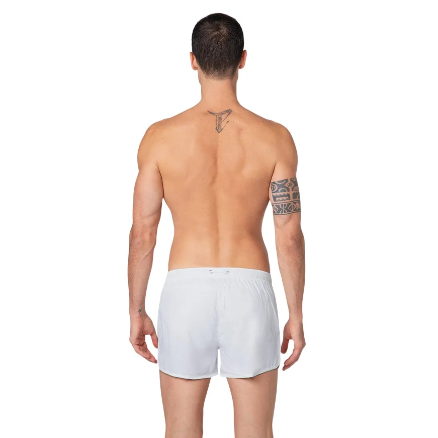 F**K pantaloncino costume mare da uomo M01BU03WH bianco Sustainable Material