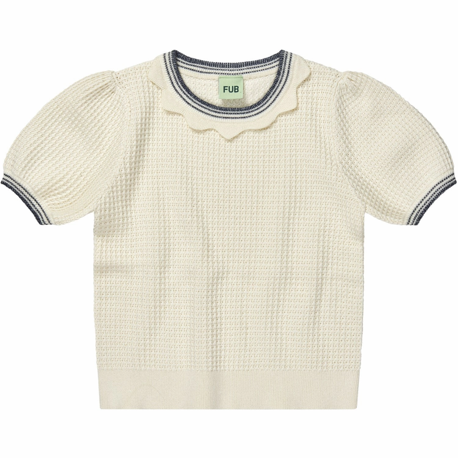 FUB ecru Structure Tee Chilly Comfort