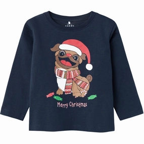 Multipurpose Layering Fabric Mesh Insert Name it Dark Sapphire Vismas Blouse