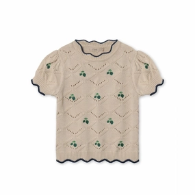 EcoFriendlyMaterial Fliink Sandshell Mela Ss Blouse