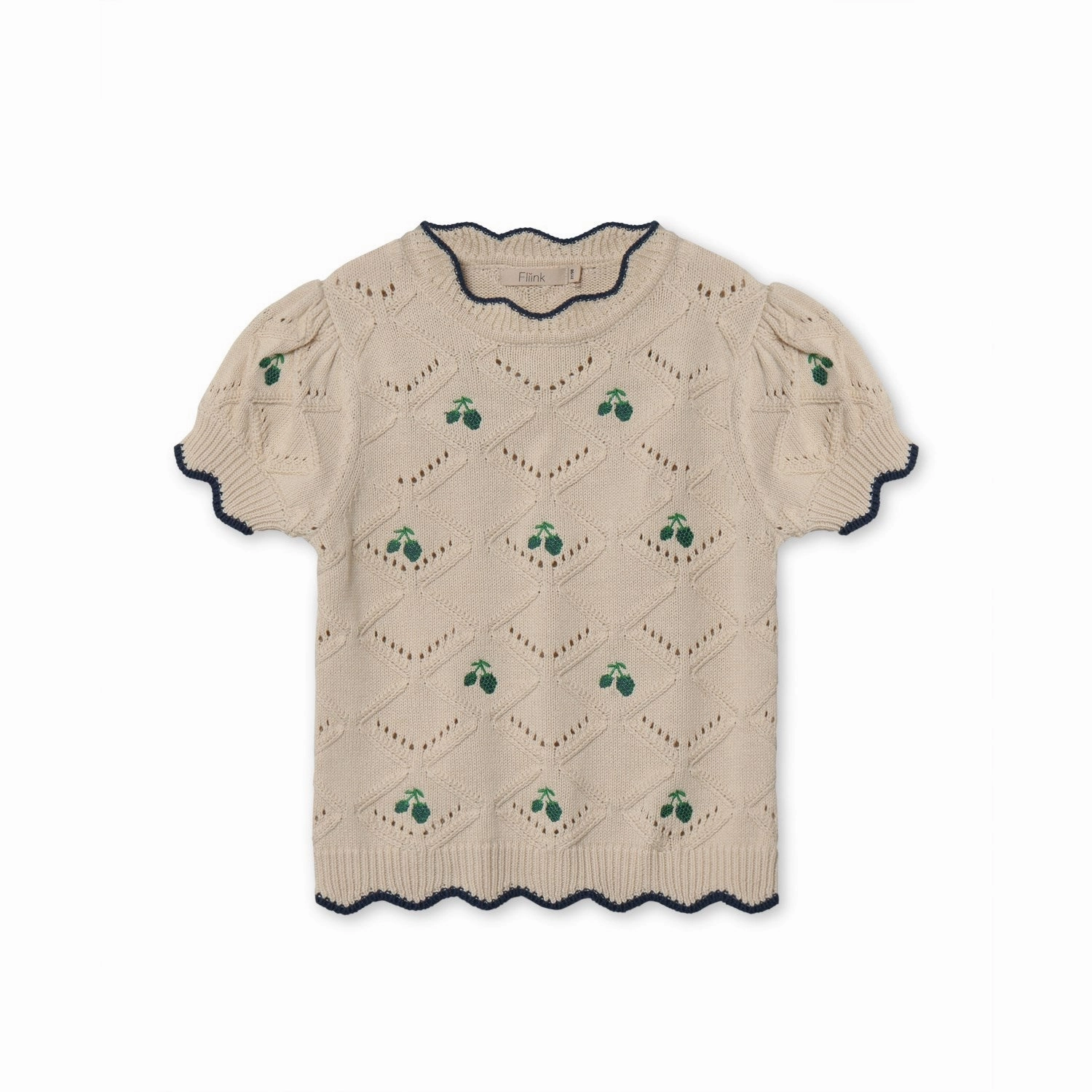 Fliink Sandshell Mela Ss Blouse Breezy Design Chic