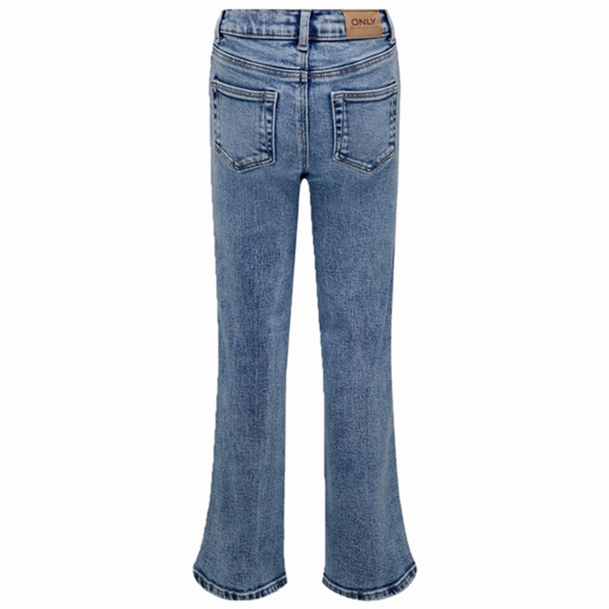 Chill Comfort Parent Style Trendy Breathable Kids ONLY Light Blue Denim Juicy Wide Leg Denim Jeans Noos