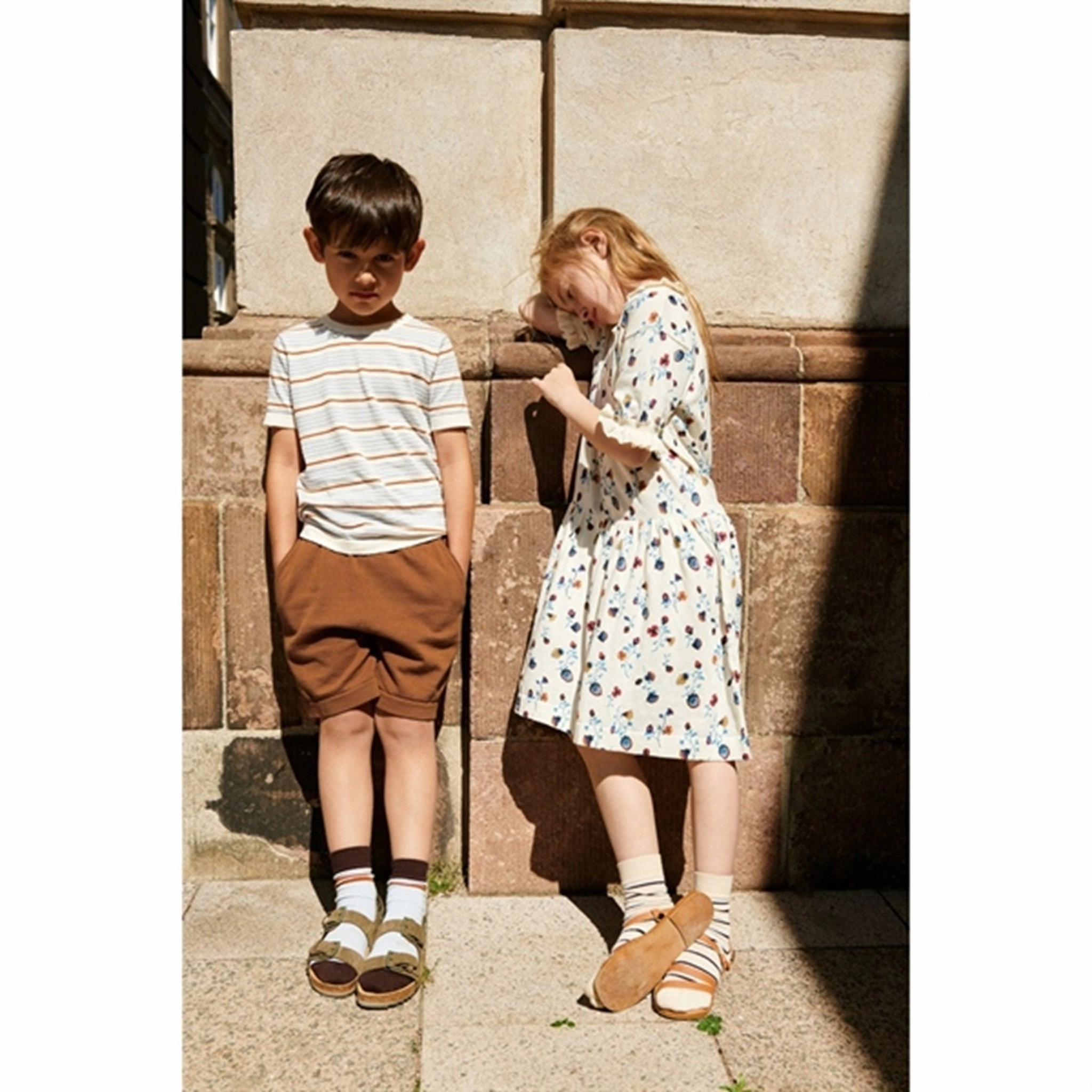 Sunny Lace FUB Ecru/Flower Printed Dress