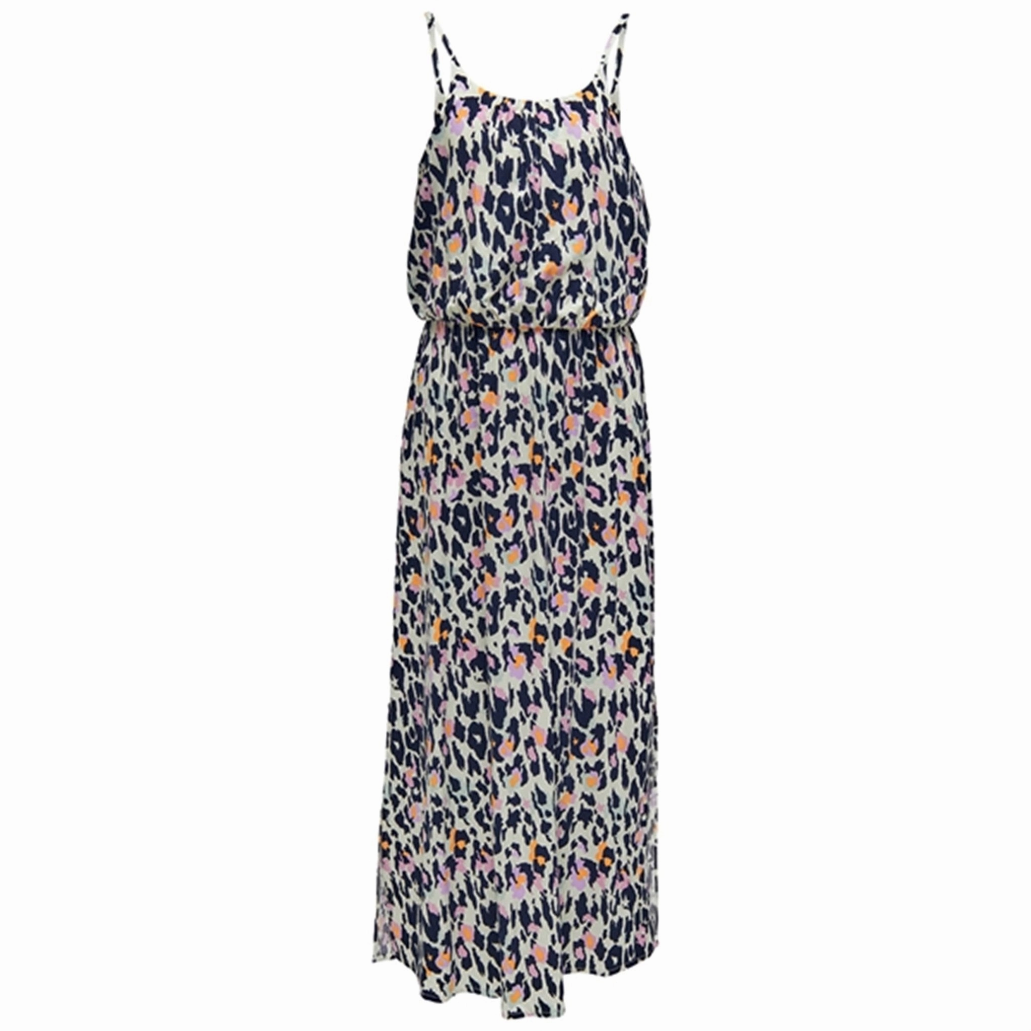 Luxe Fit Spring-Season Kids ONLY Eggnog Scarlett-Winner Maxi Dress