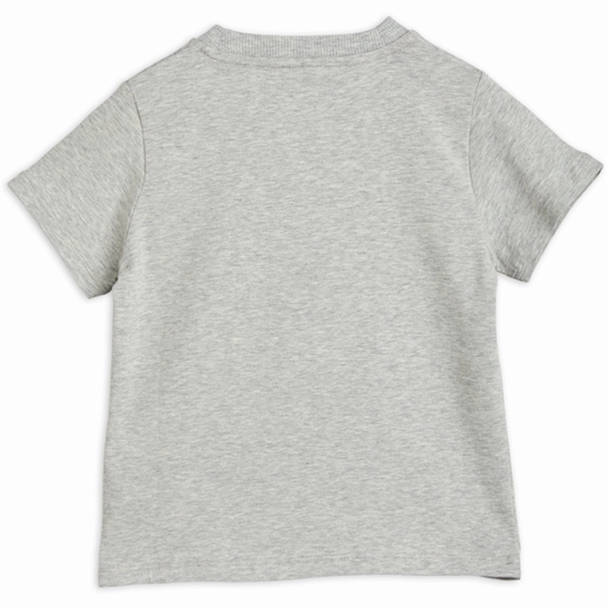 Oeko Tex Certified Mini Rodini Airplane Sp T-shirt Grey melange