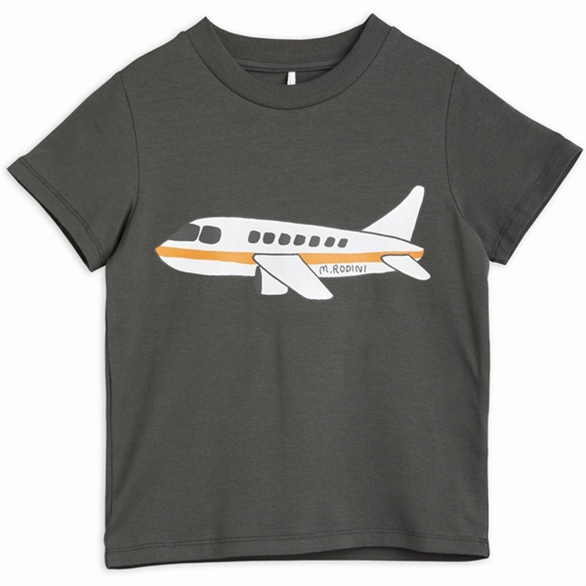 Mini Rodini Airplane Sp T-shirt Grey Perfect for Any Outfit Anti Pilling Fabric