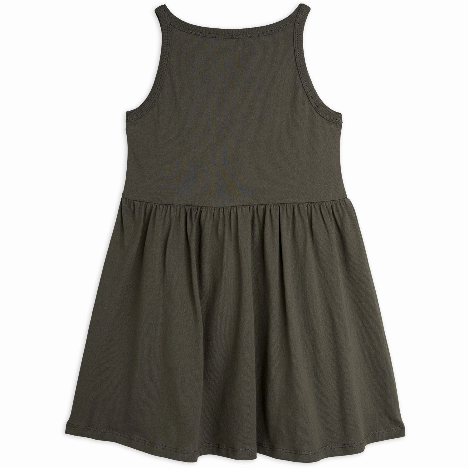 Chic and Elegant Tiered-Skirt Mini Rodini Black Arrowed Heart Embroidery Tank Dress