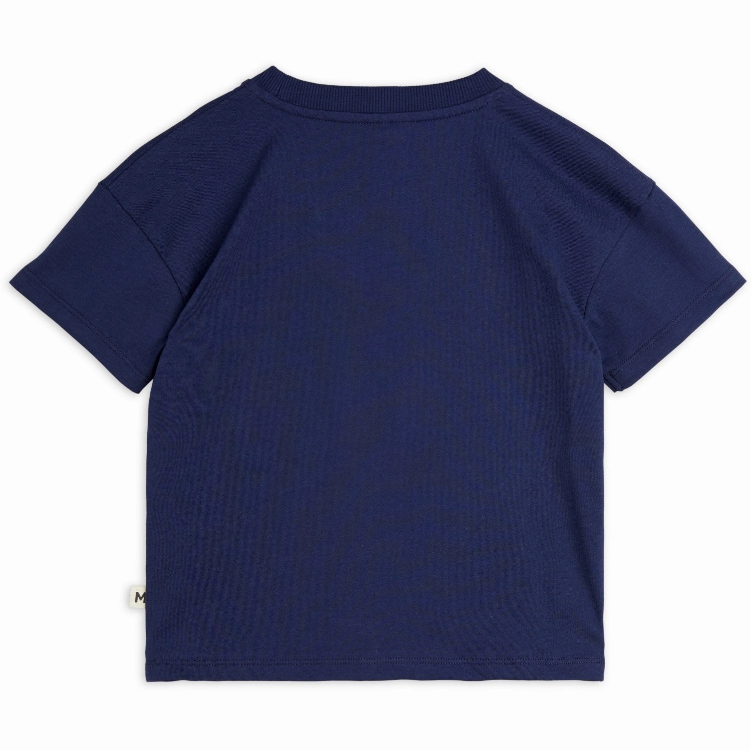 Mini Rodini Blue Bow Application T-Shirt Classic Fit Functional Style