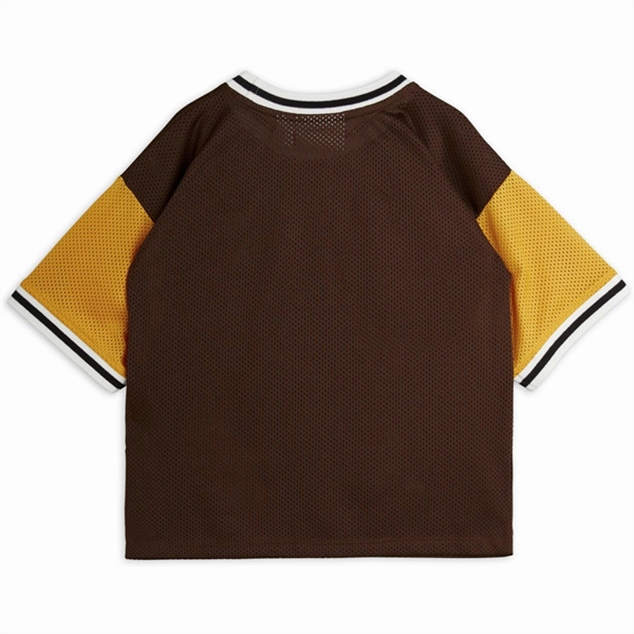 Mini Rodini Brown Basket Mesh Sp T-shirt Chill Vibe