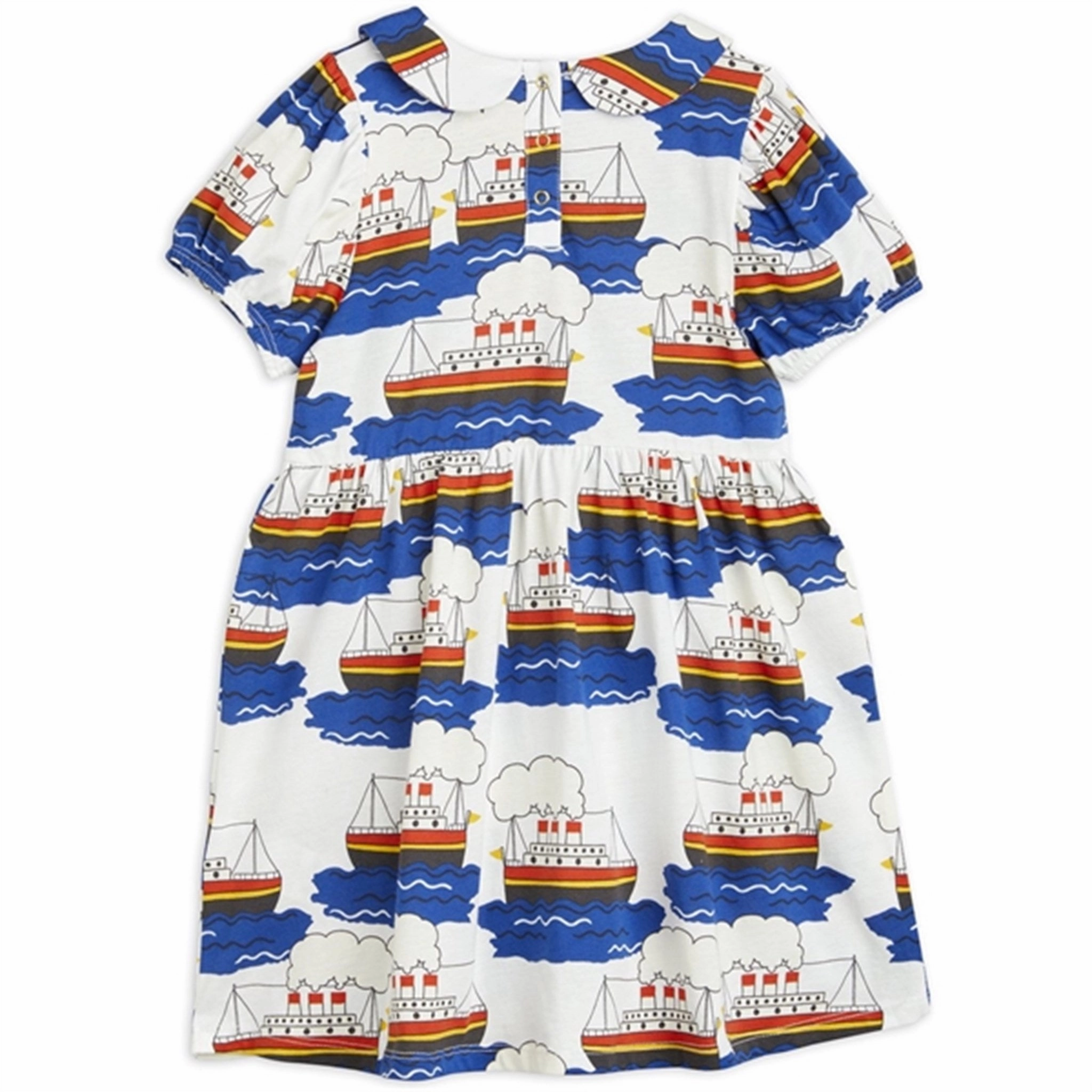 Gender Free Mini Rodini Ferry AOP Dress Multi