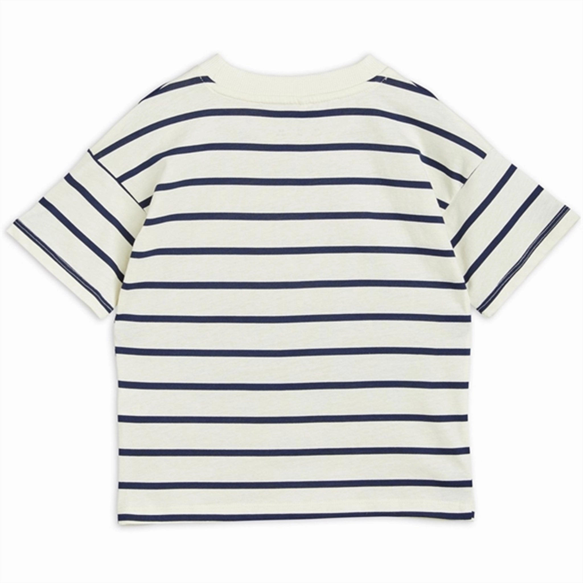 Mini Rodini Ferry Stripe T-shirt Blue Stylish Outfit