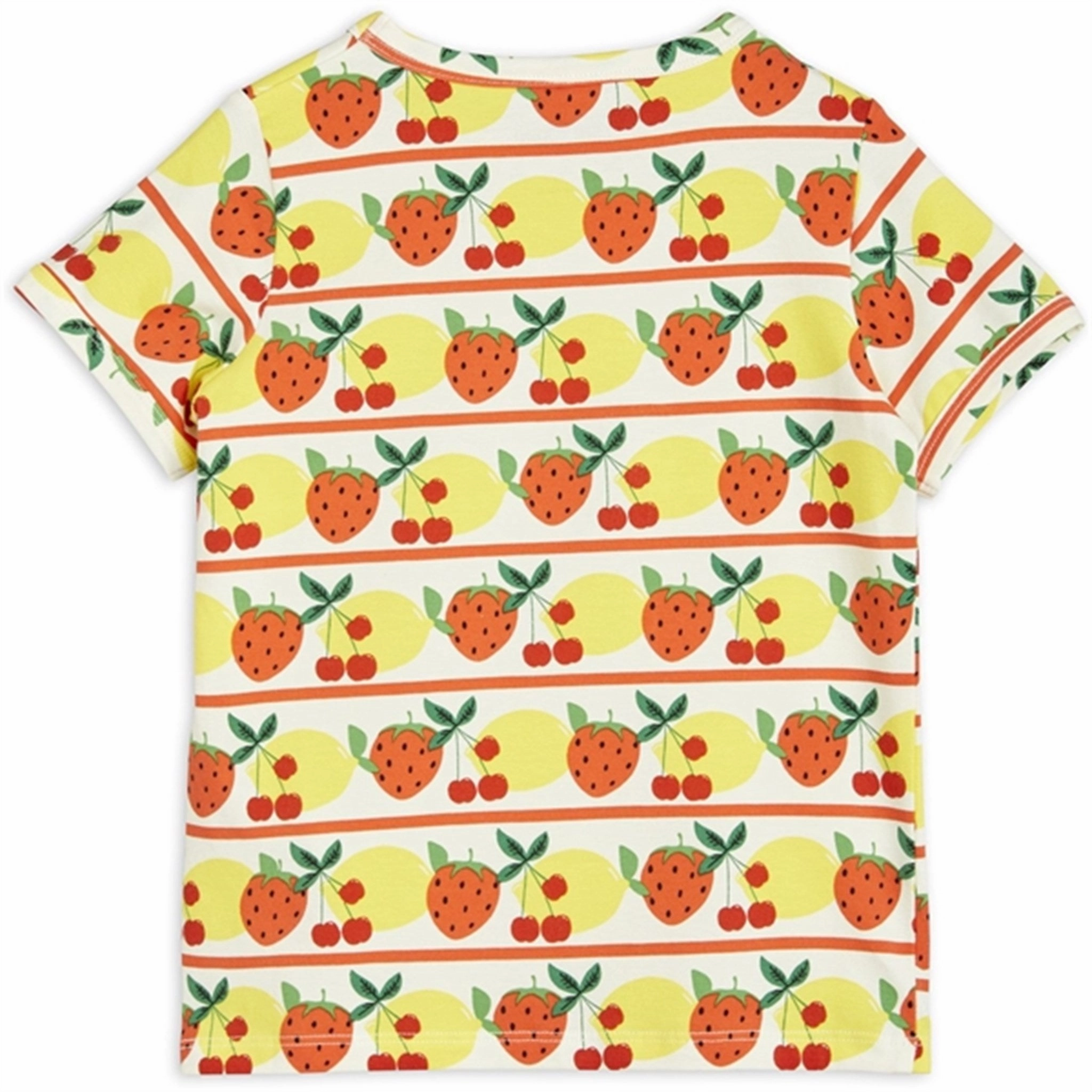 Short sleeved breeziness Mini Rodini Fruits Aop T-shirt Multi