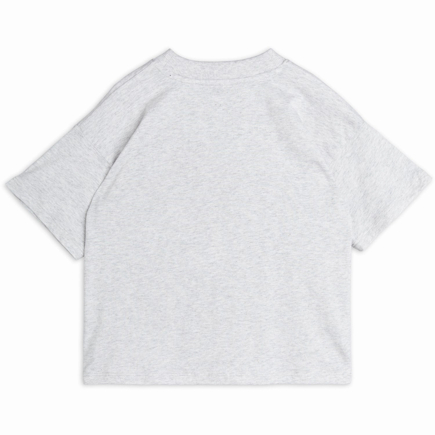 brandable Eco Friendly Dye Mini Rodini Grey Melange Flundra T-Shirt
