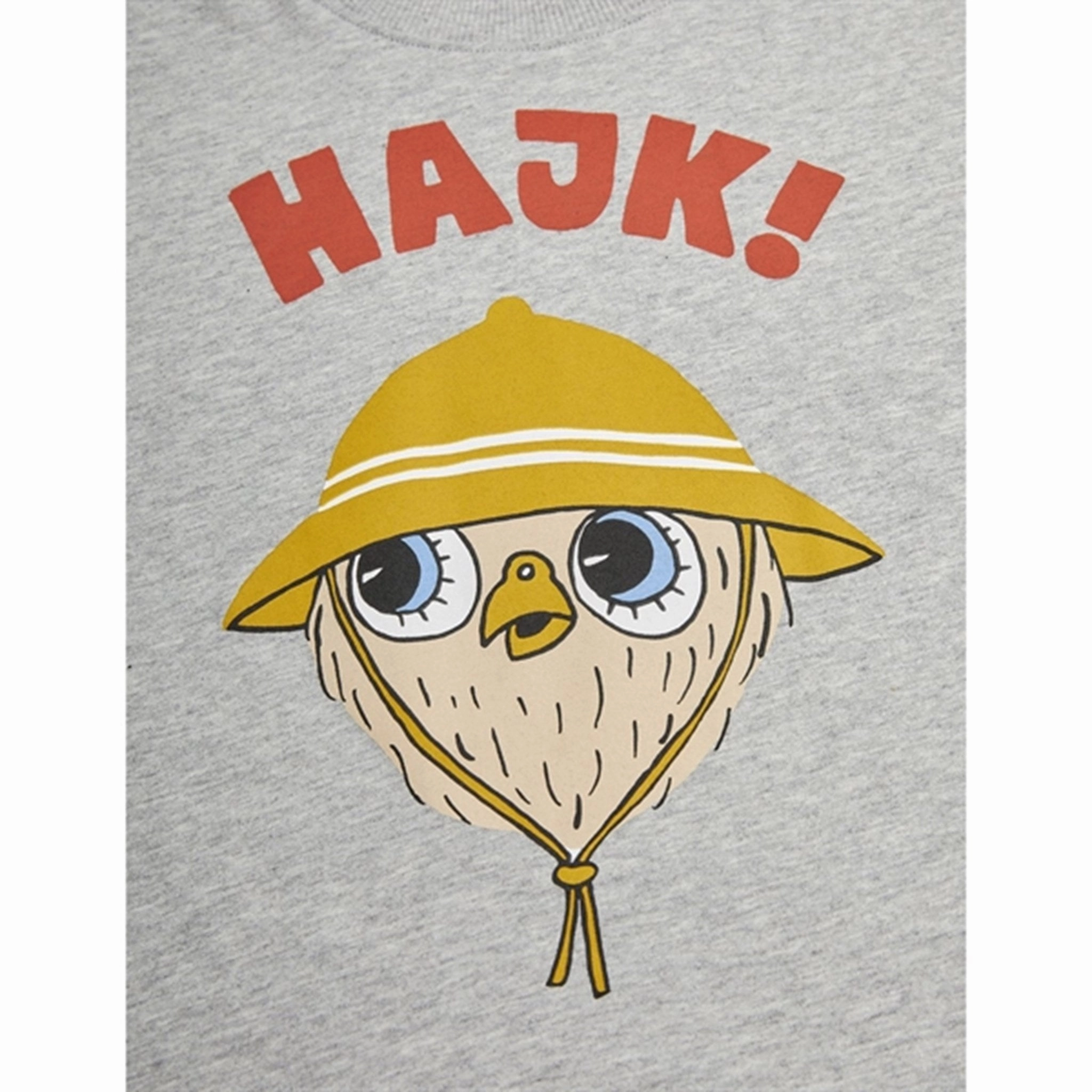 Timeless Appeal Mini Rodini Grey Melange Hike Sp T-shirt