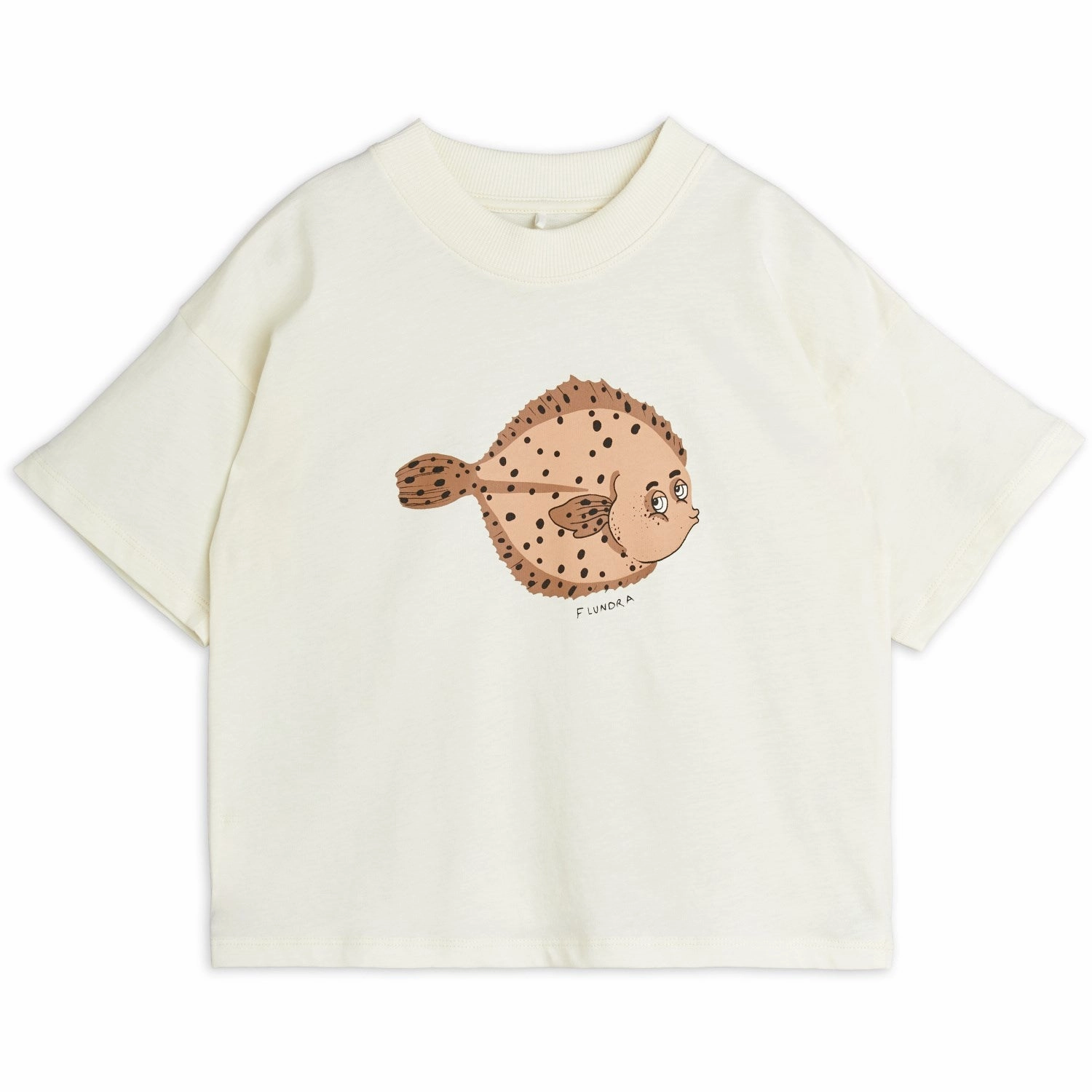 Mini Rodini Offwhite Flundra T-Shirt Urban Casual