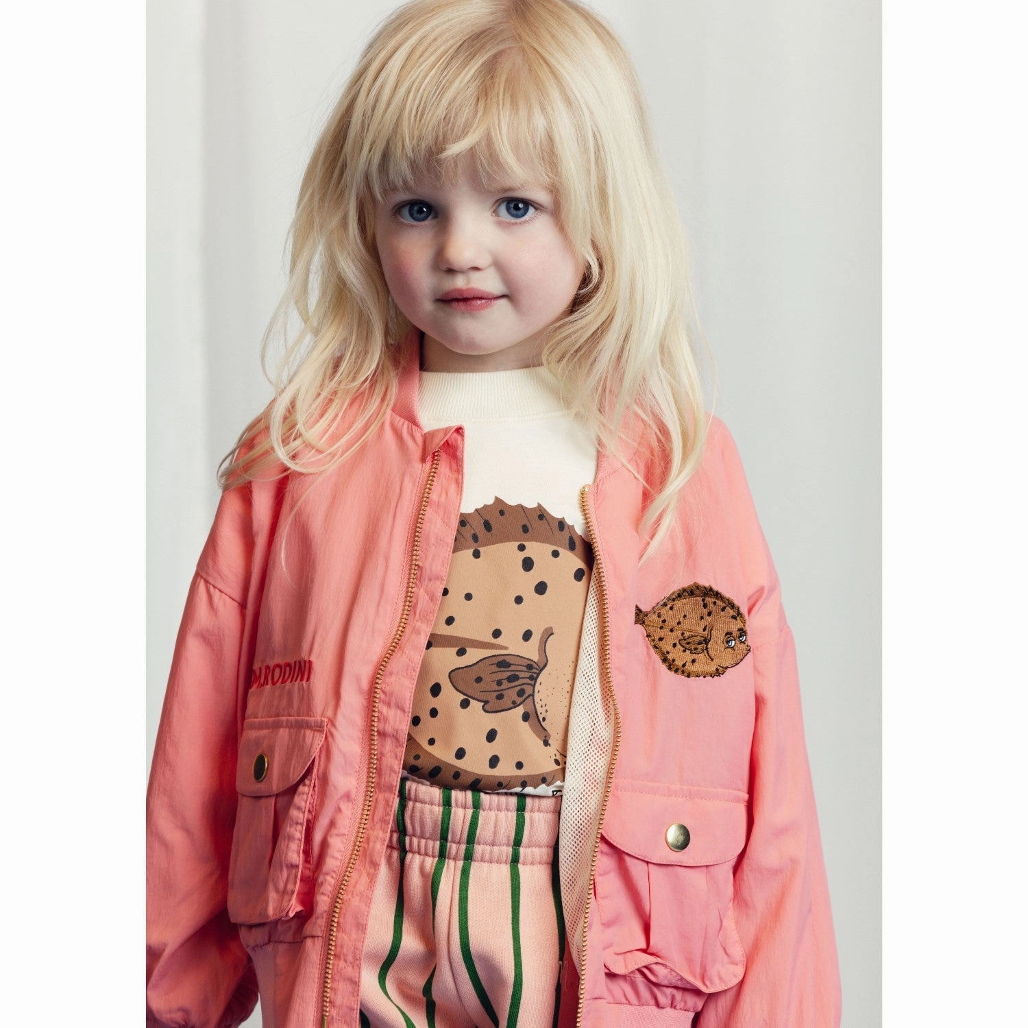 Lightweight Wear Mini Rodini Offwhite Flundra T-Shirt