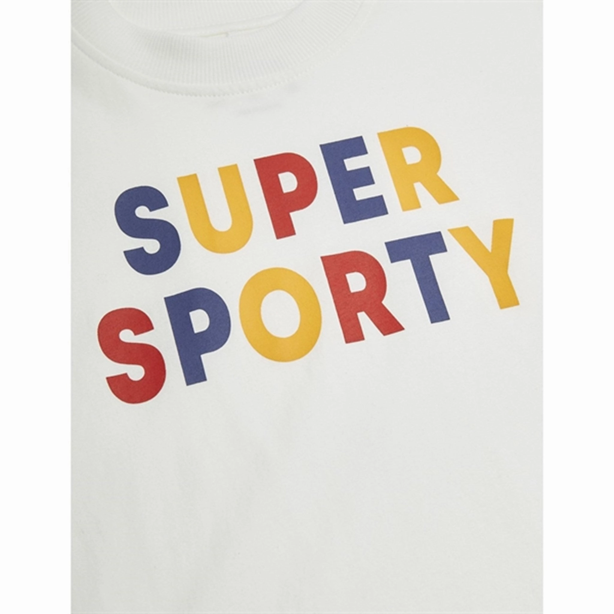 Sleek Fit Versatile Style Mini Rodini Offwhite Super Sporty Sp T-shirt
