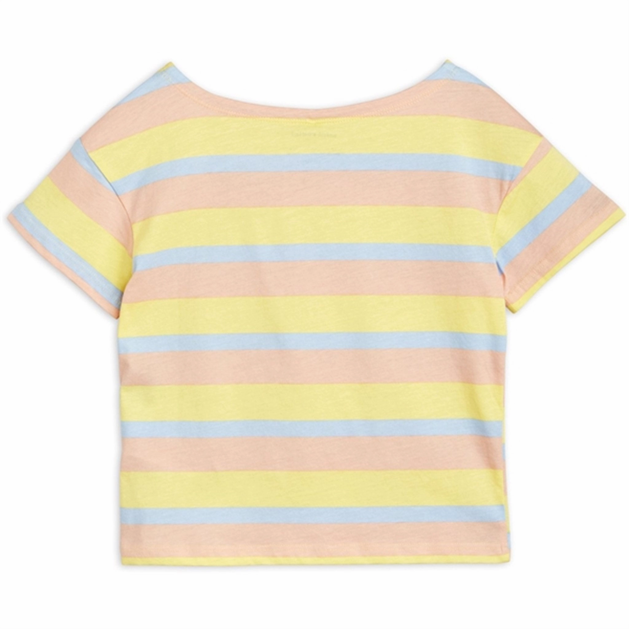 Mini Rodini Pastel Stripe T-Shirt Multi Relaxed and Comfy