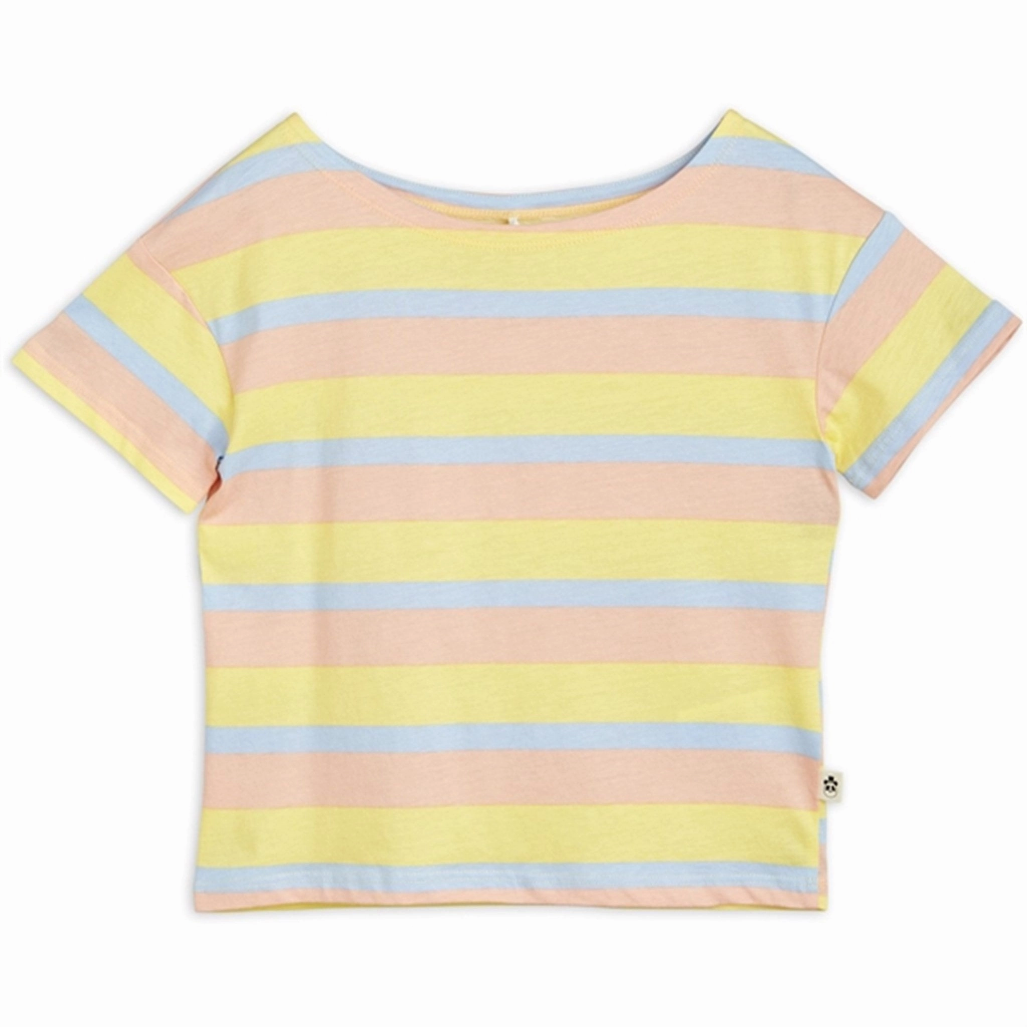 Soft and Light Fresh Vibes Mini Rodini Pastel Stripe T-Shirt Multi