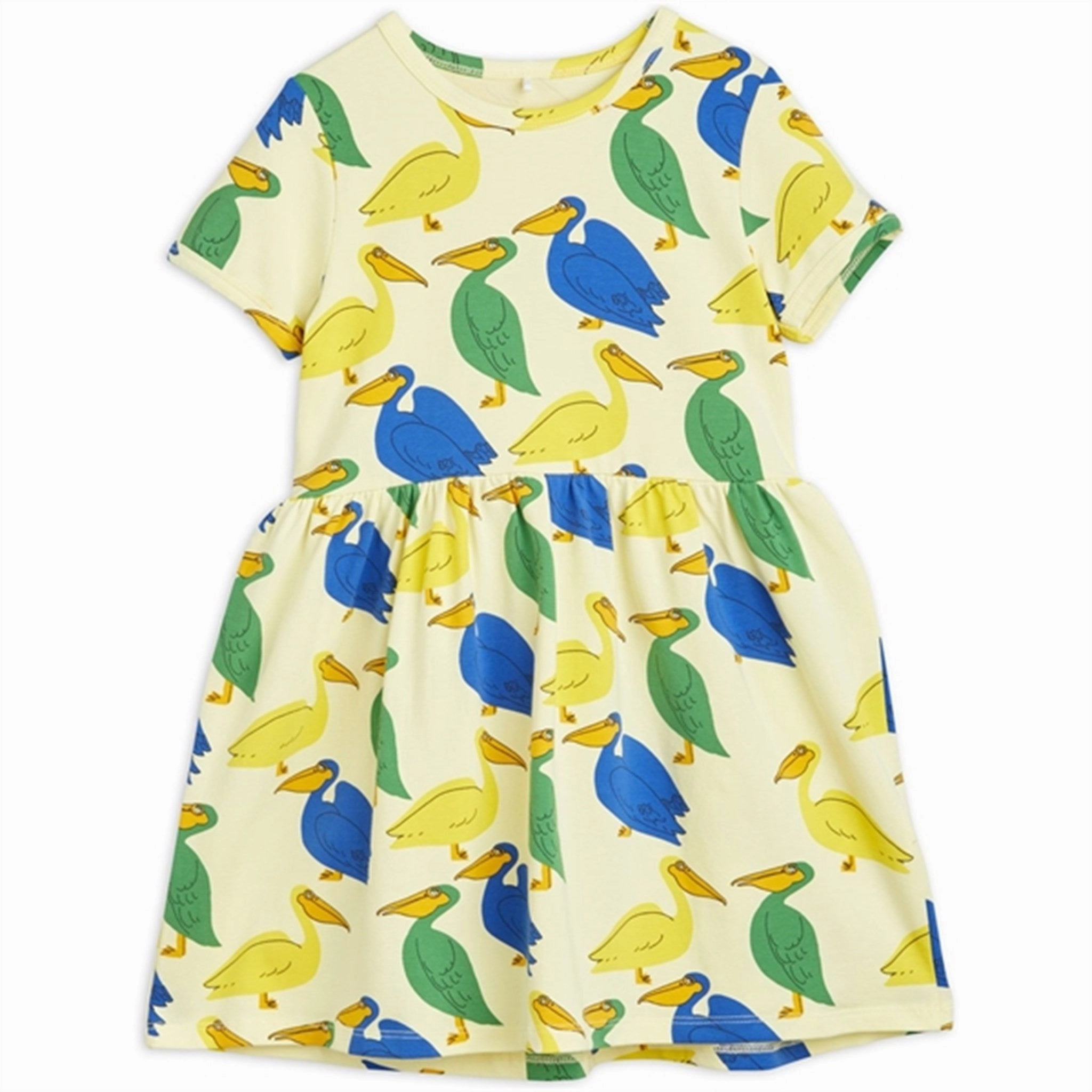 Fit Choice Fall Comfort Mini Rodini Pelican AOP Dress Yellow
