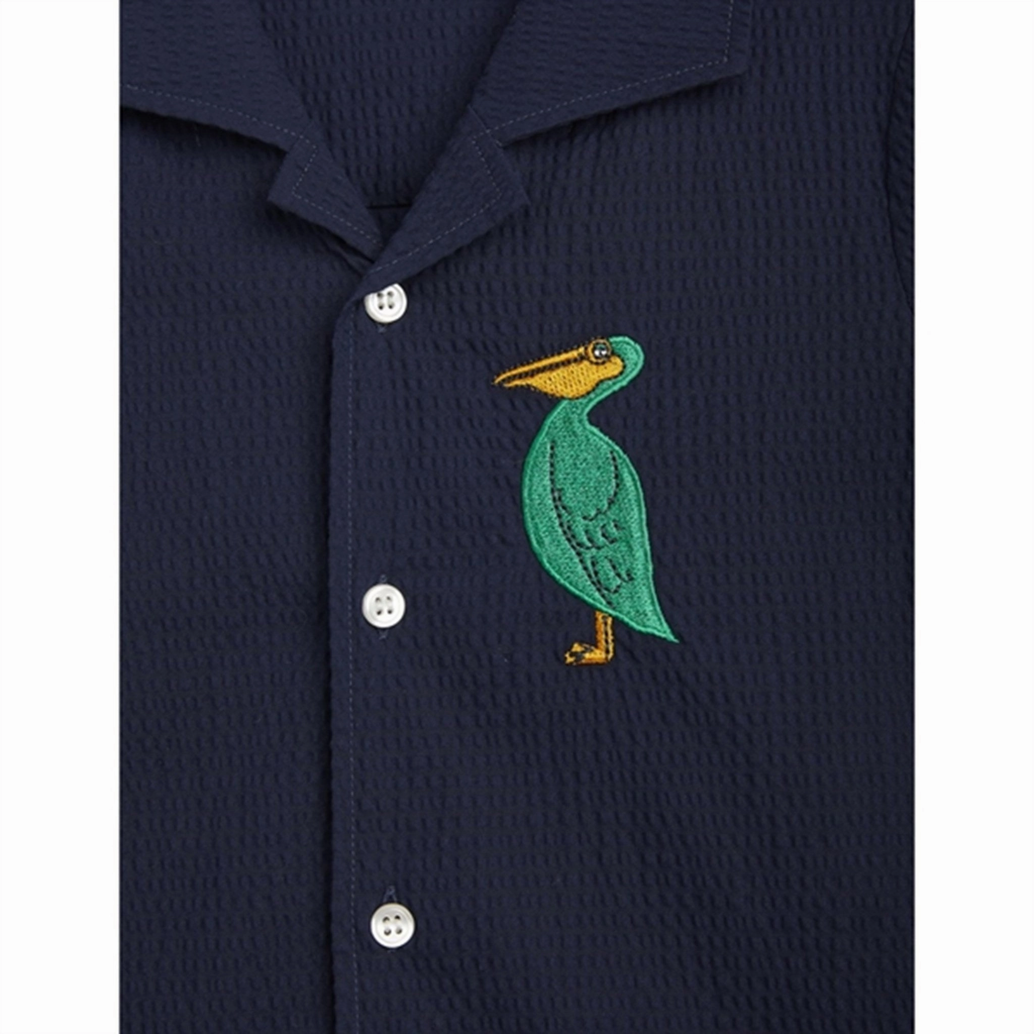 Elegant Finish Urban Trend Mini Rodini Pelican Woven Shirt Blue