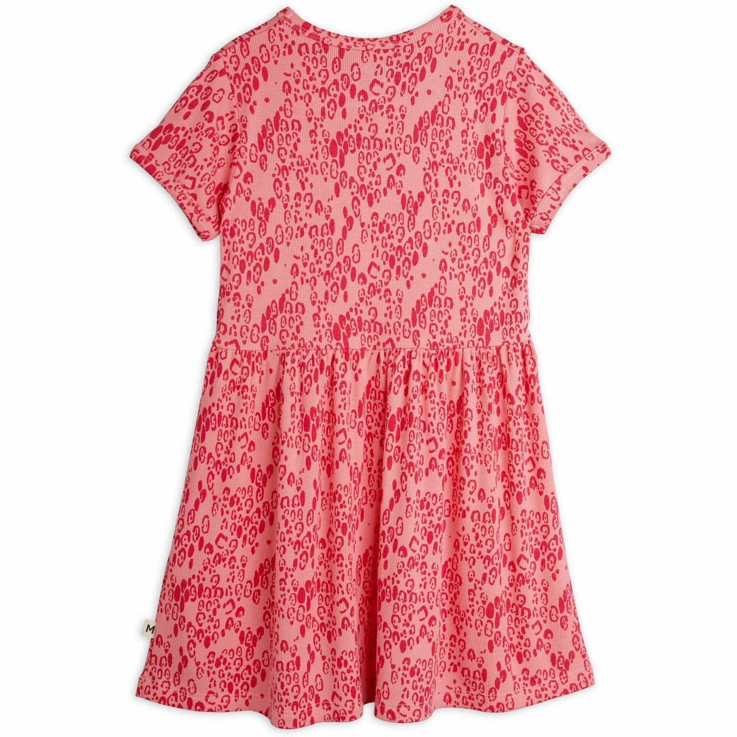 Mini Rodini Pink Mini Leopard AOP Dress Moment Light