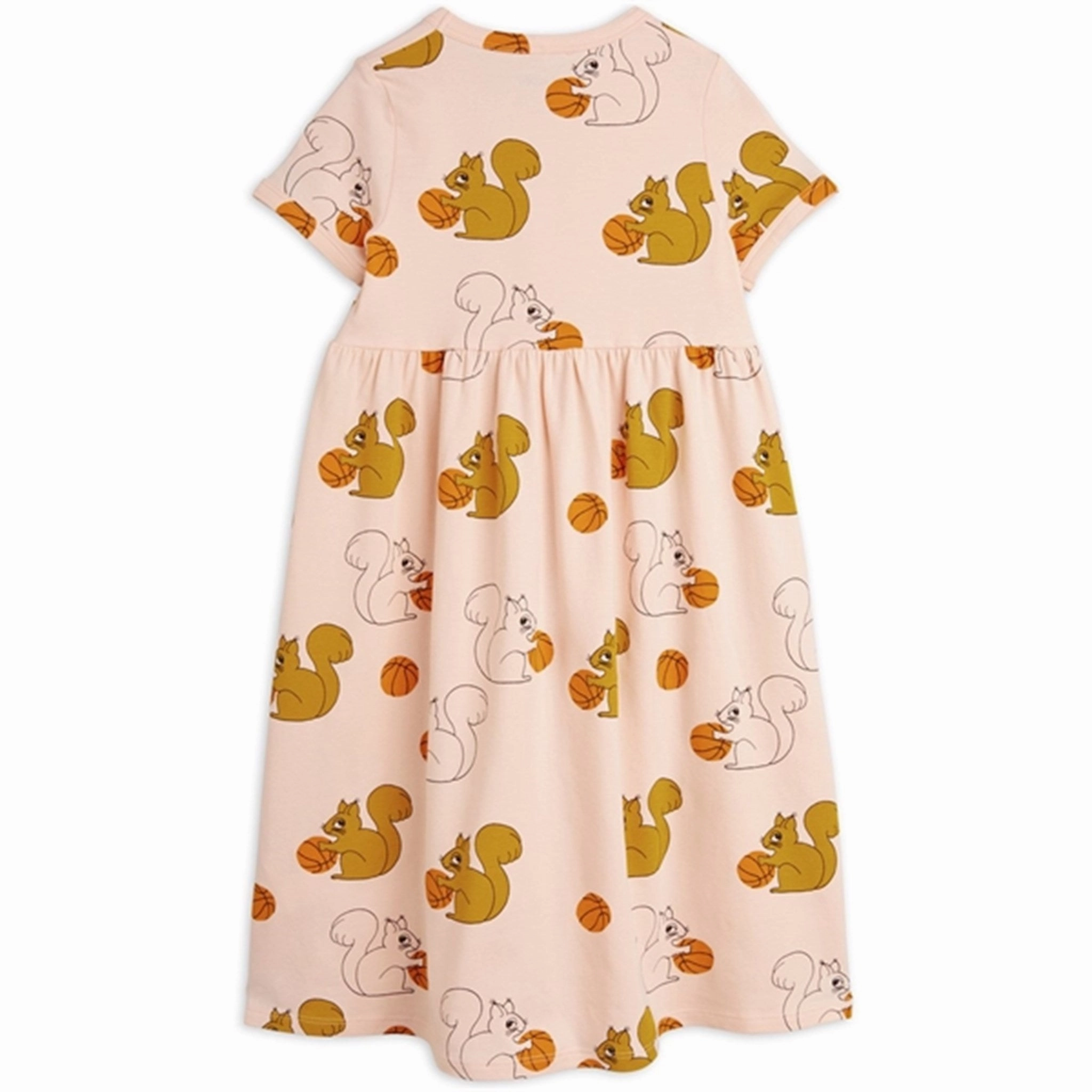 Day To Night Mini Rodini Pink Squirrels Aop Dress