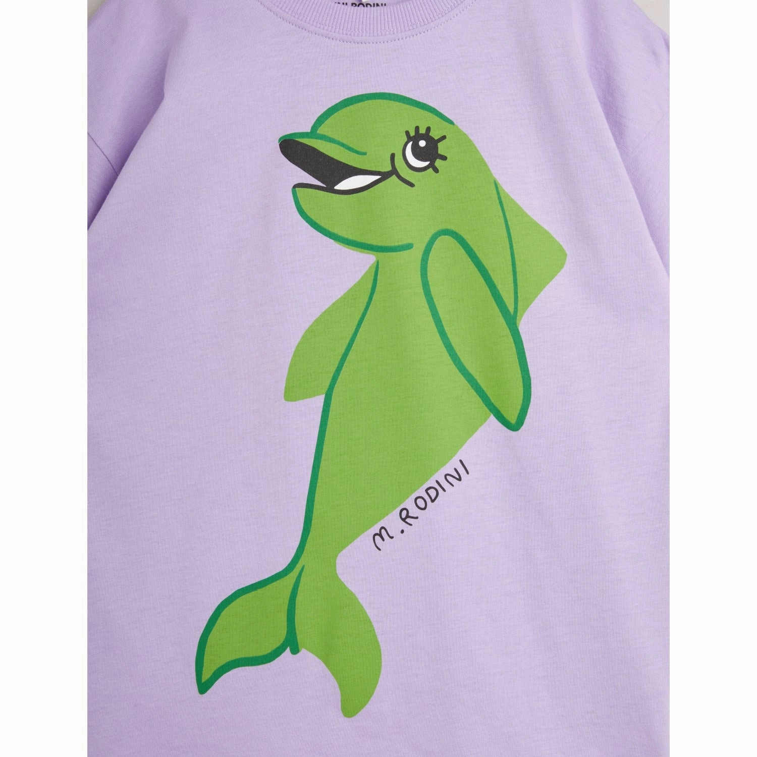 Mini Rodini Purple Dolphin Dress Life Soft