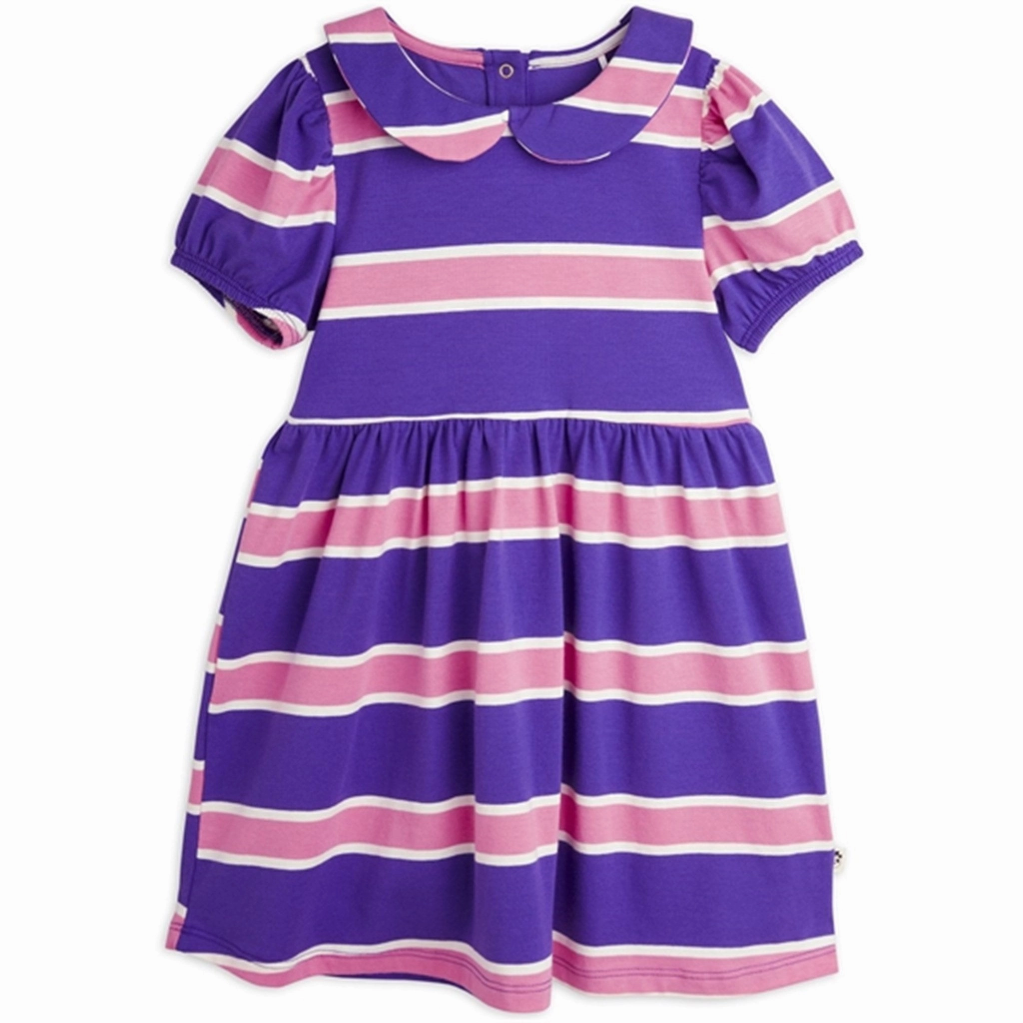 Mini Rodini Purple Stripe Dress Classic Design