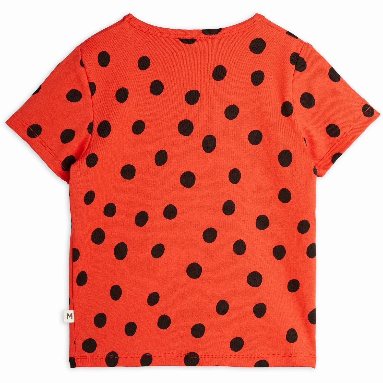 Mini Rodini Red Dots AOP T-Shirt Cozy Layer Breathable Mesh Panels
