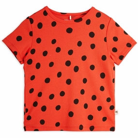 Mini Rodini Red Dots AOP T-Shirt Cold Wash Optimized