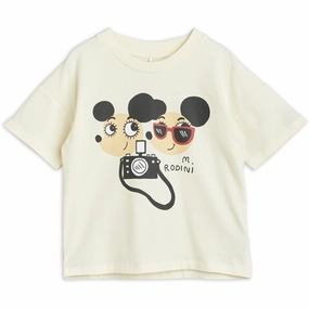 Mini Rodini Ritzratz Sp T-shirt Offwhite Weekend Smart