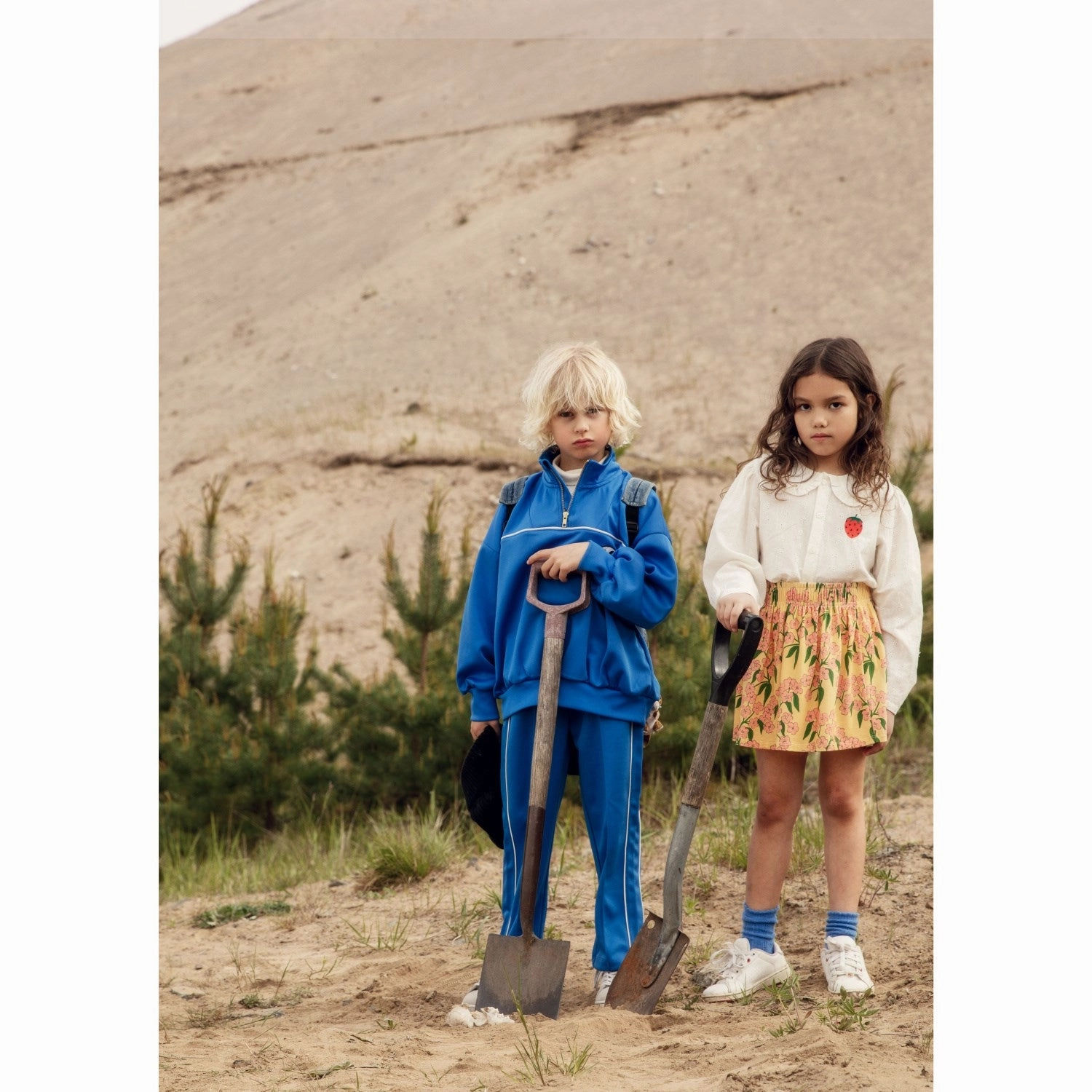 Mini Rodini White Strawberry Emb Schiffli Blouse Sophisticated Style Stylish Design