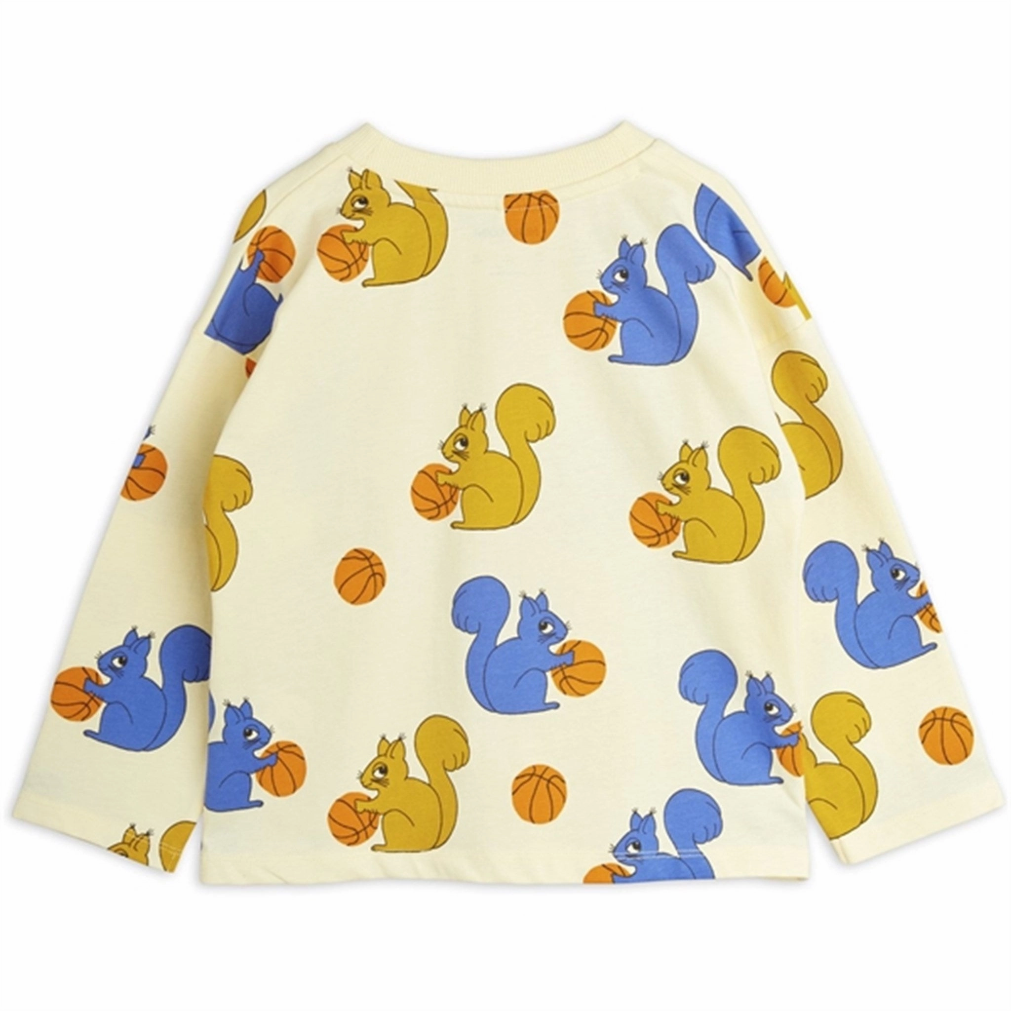 Mini Rodini Yellow Squirrels Aop Blouse Warm Insulation networking event