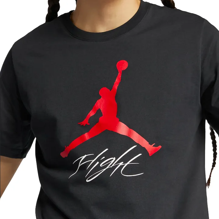 High Quality Printing Sporty essentials Jordan maglietta manica corta da uomo Jumpman Flight AO0664-101 nero