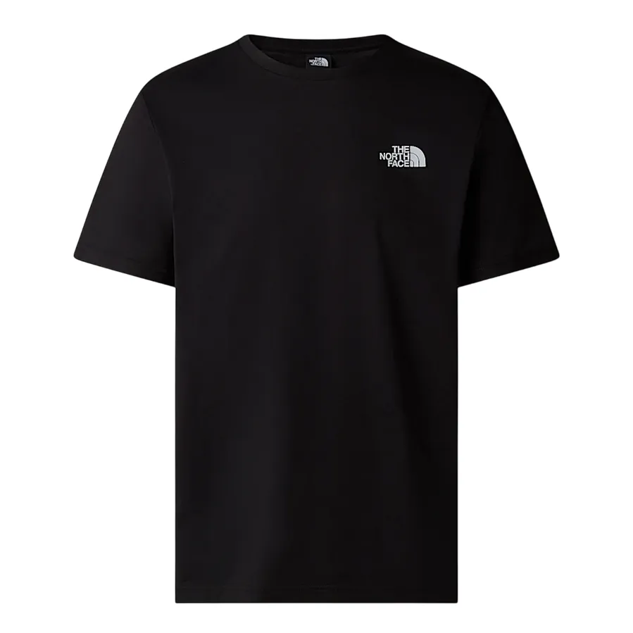 The North Face maglietta manica corta da uomo Box NSE NF0A87NPJK3 nero Sports Apparel Low Impact Processing