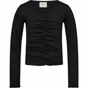 Solid Hue Sofie Schnoor Black Blouse