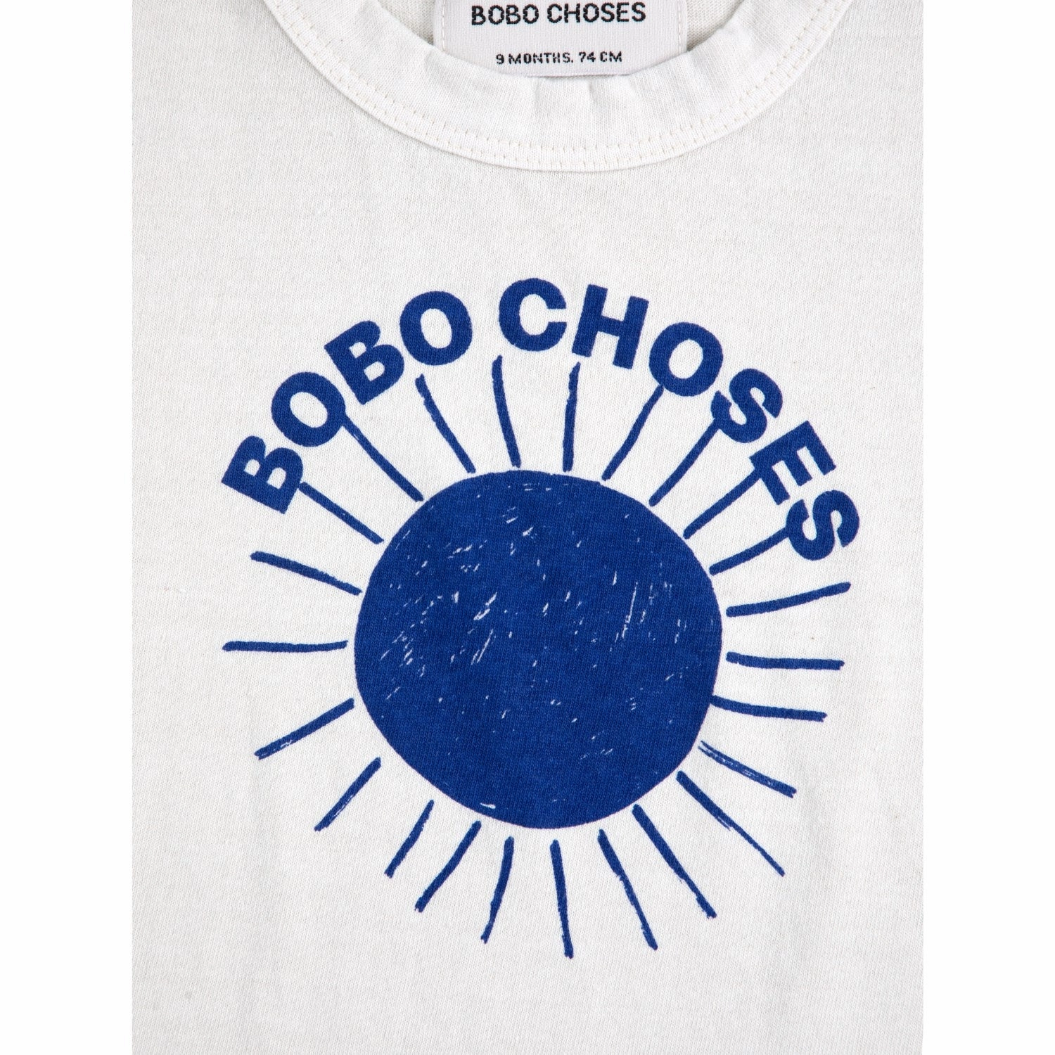 Bobo Choses Offwhite Sun Ecru T-Shirt Lightweight Shirt
