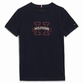 Tommy Hilfiger Desert Sky H Print Regular Tee Ss Summer Casual yoga clothing