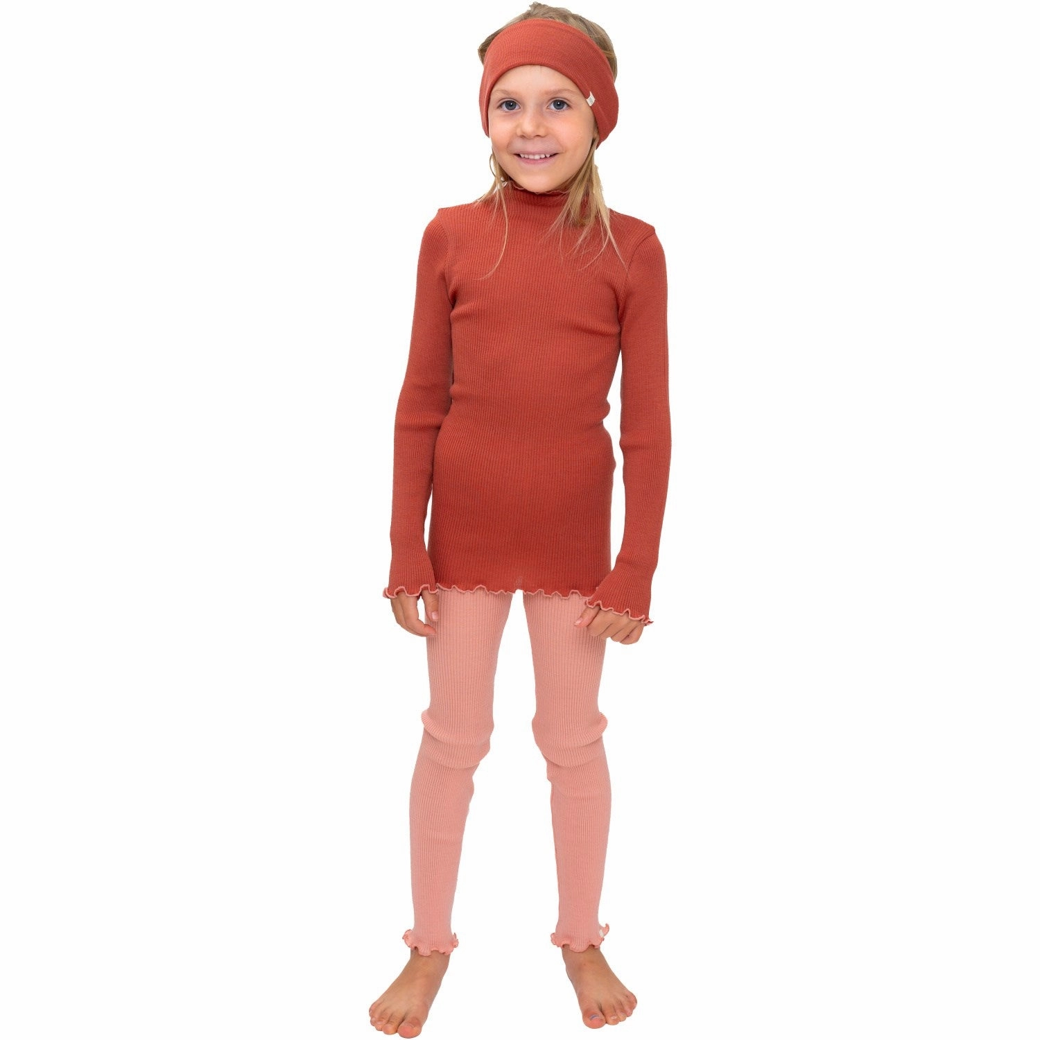 Minimalisma Autumn Blush with Cloudberry contrast Alfina Blouse Comfortable Wear