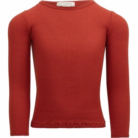 Minimalisma Bergen Blouse for kids Poppy Red All-day Comfort