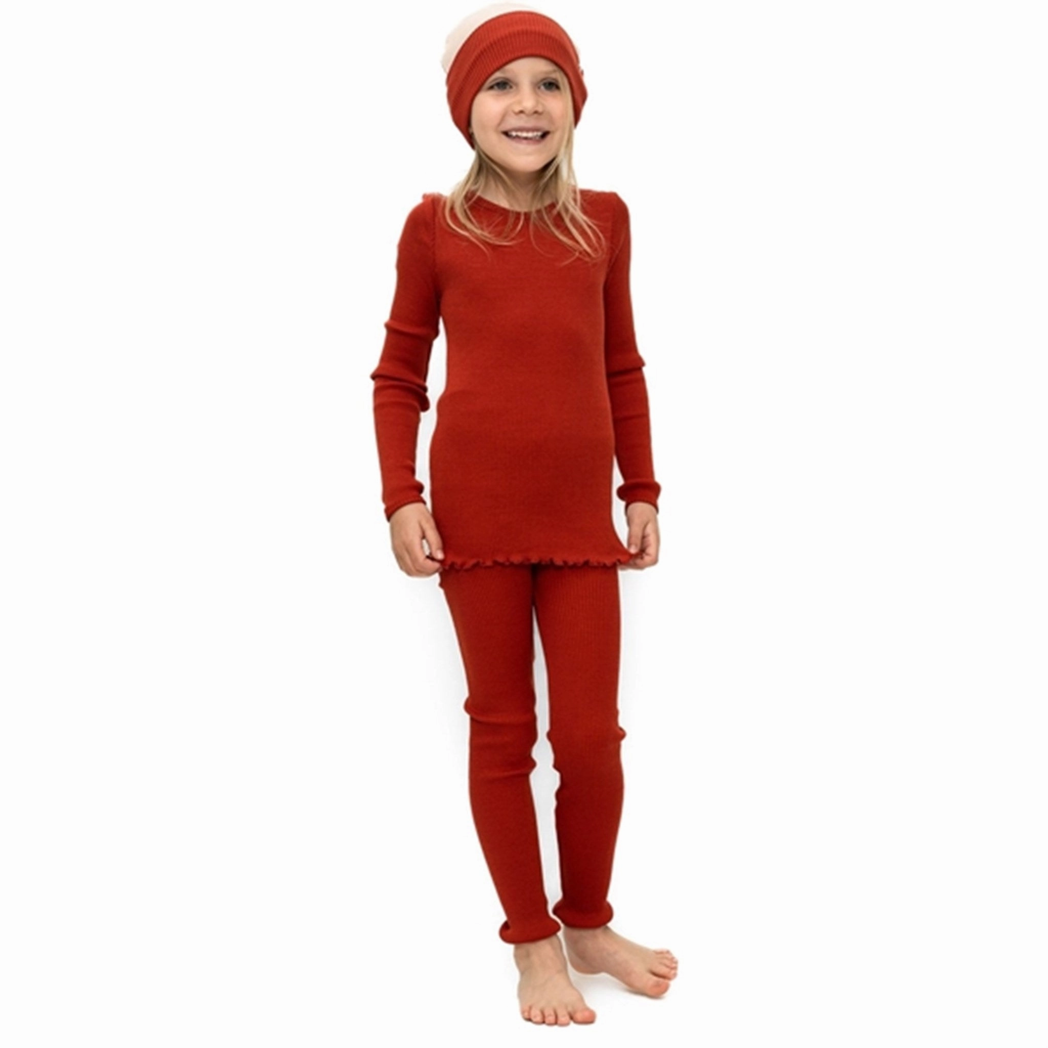 Minimalisma Bergen Blouse for kids Poppy Red Must-Have Item Job Interview