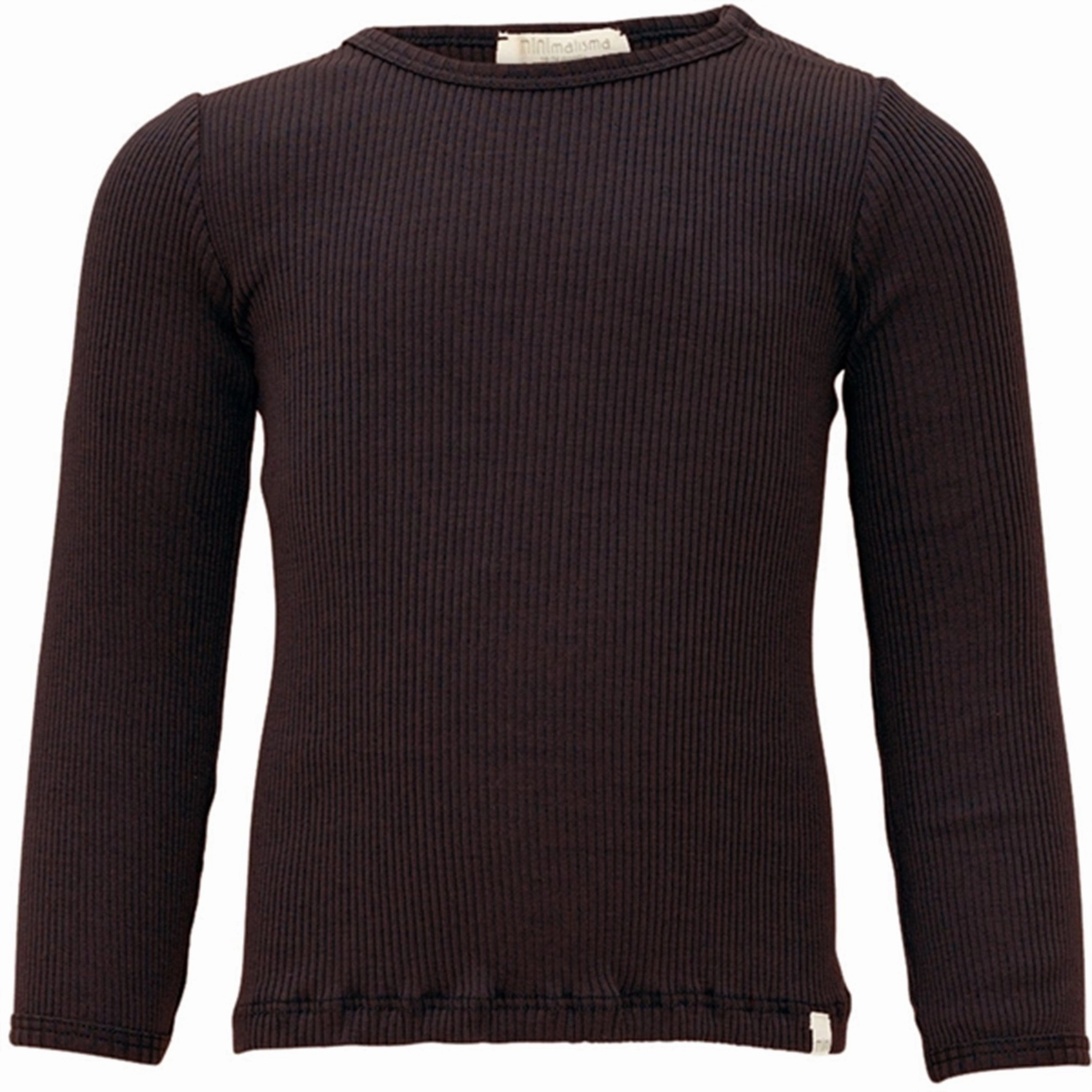 Minimalisma Bogense Blouse Dark Brown Cacao Breathable Cotton