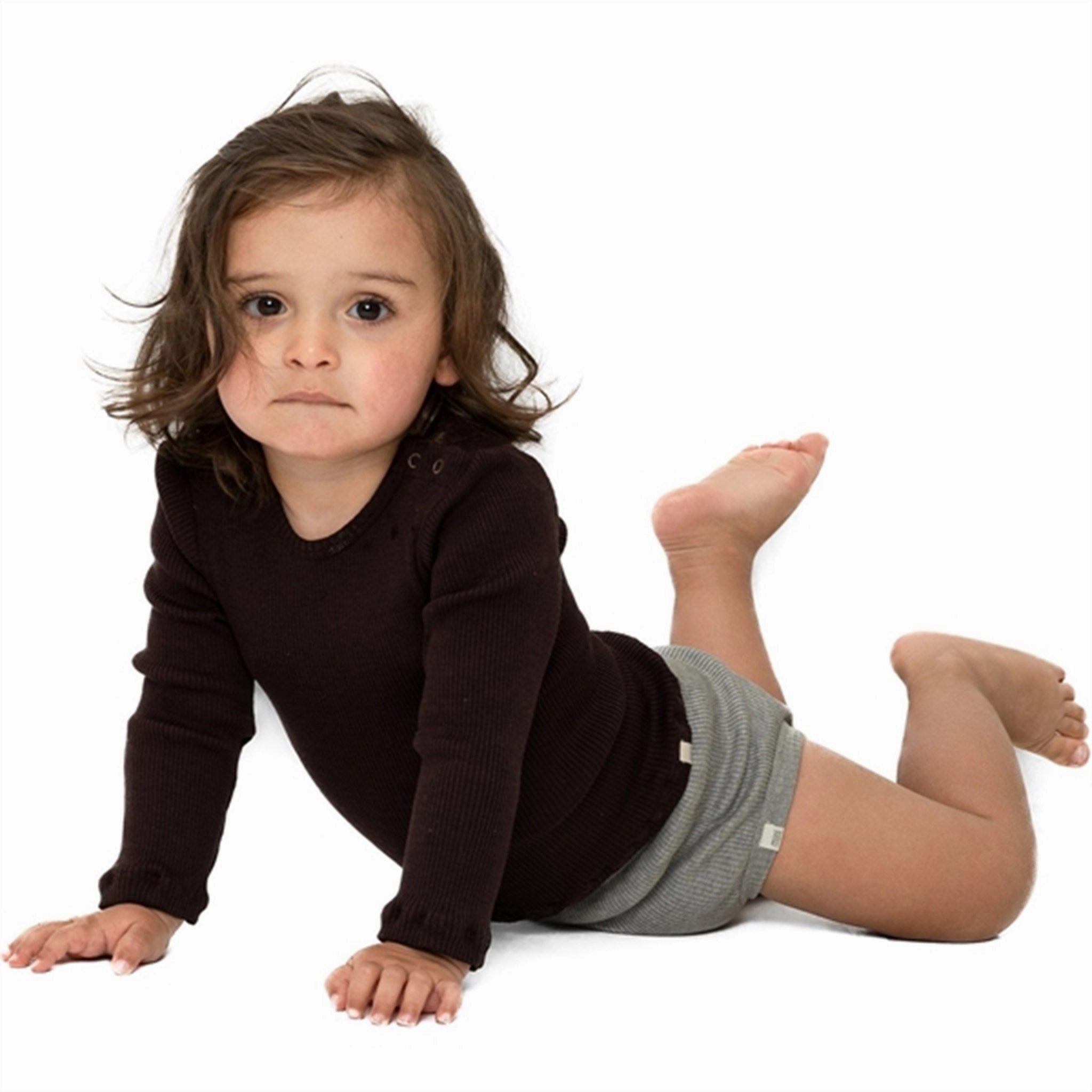 Minimalisma Bogense Blouse Dark Brown Cacao Relaxed Comfort