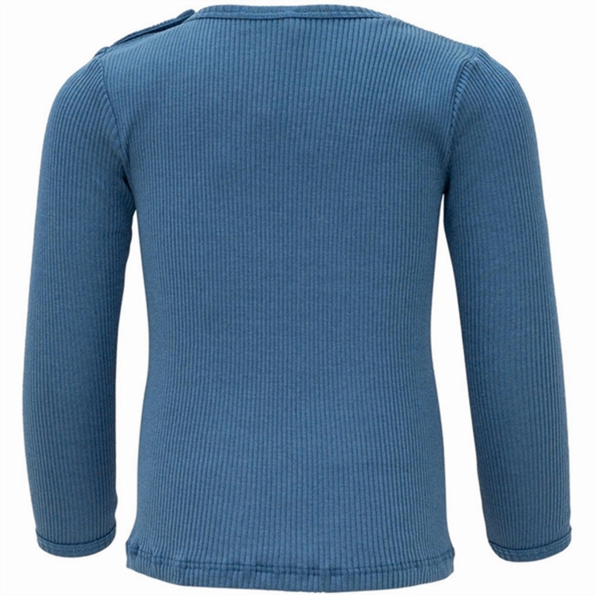 Country Escape Short Sleeve Minimalisma Bogense Blouse True Blue