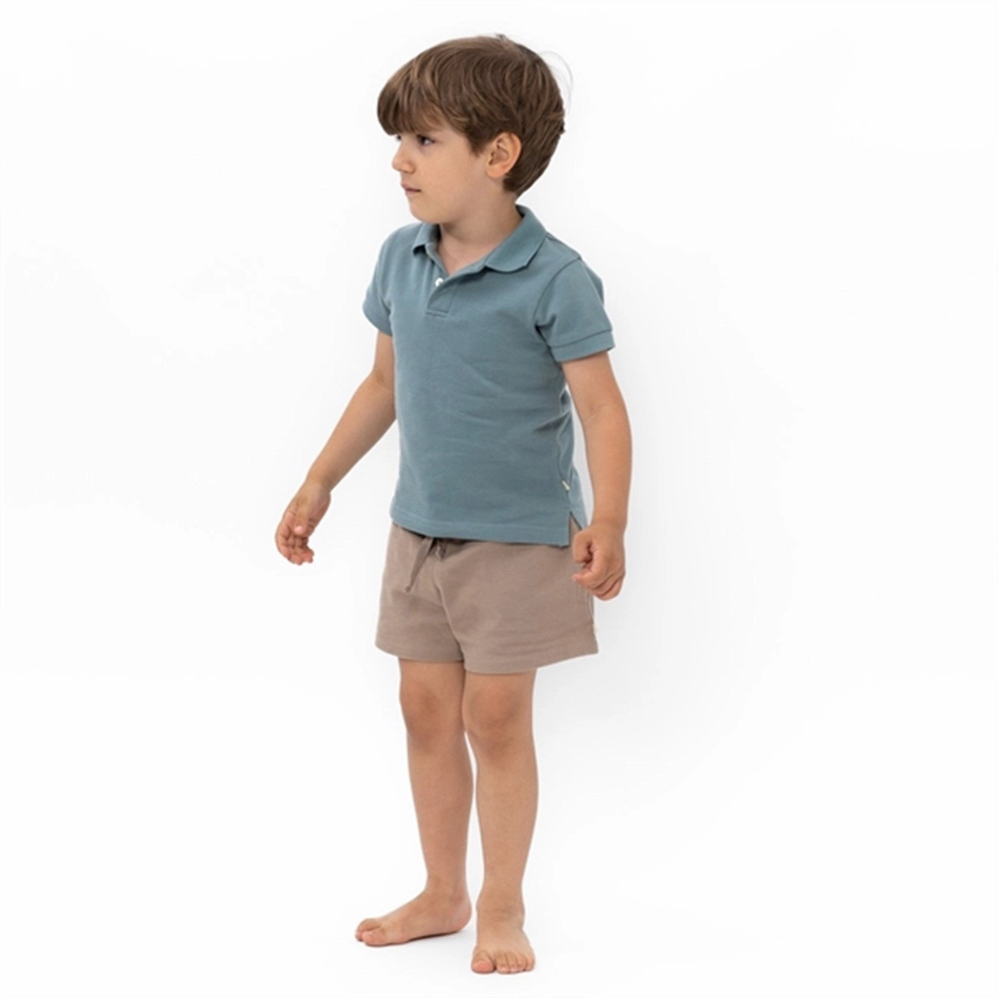 Minimalisma Eiven Polo T-shirt Northern Lights Optimal Airflow Texture Golf Outfit