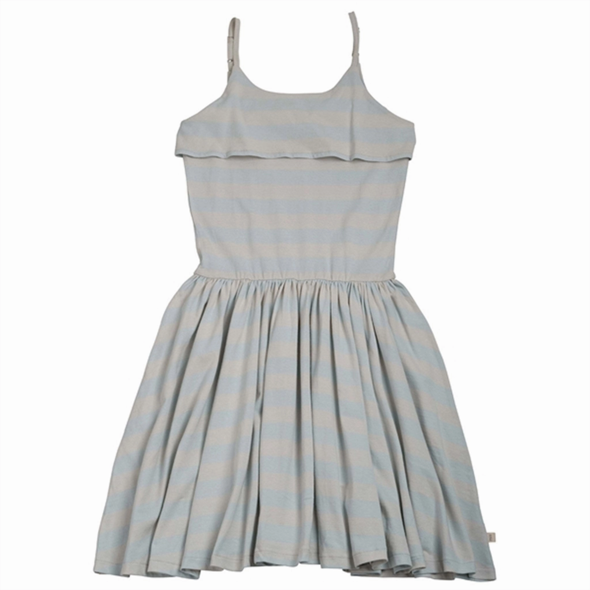 Minimalisma Lis Dress Birch Cloud Stripe Fluid Cut All-day style