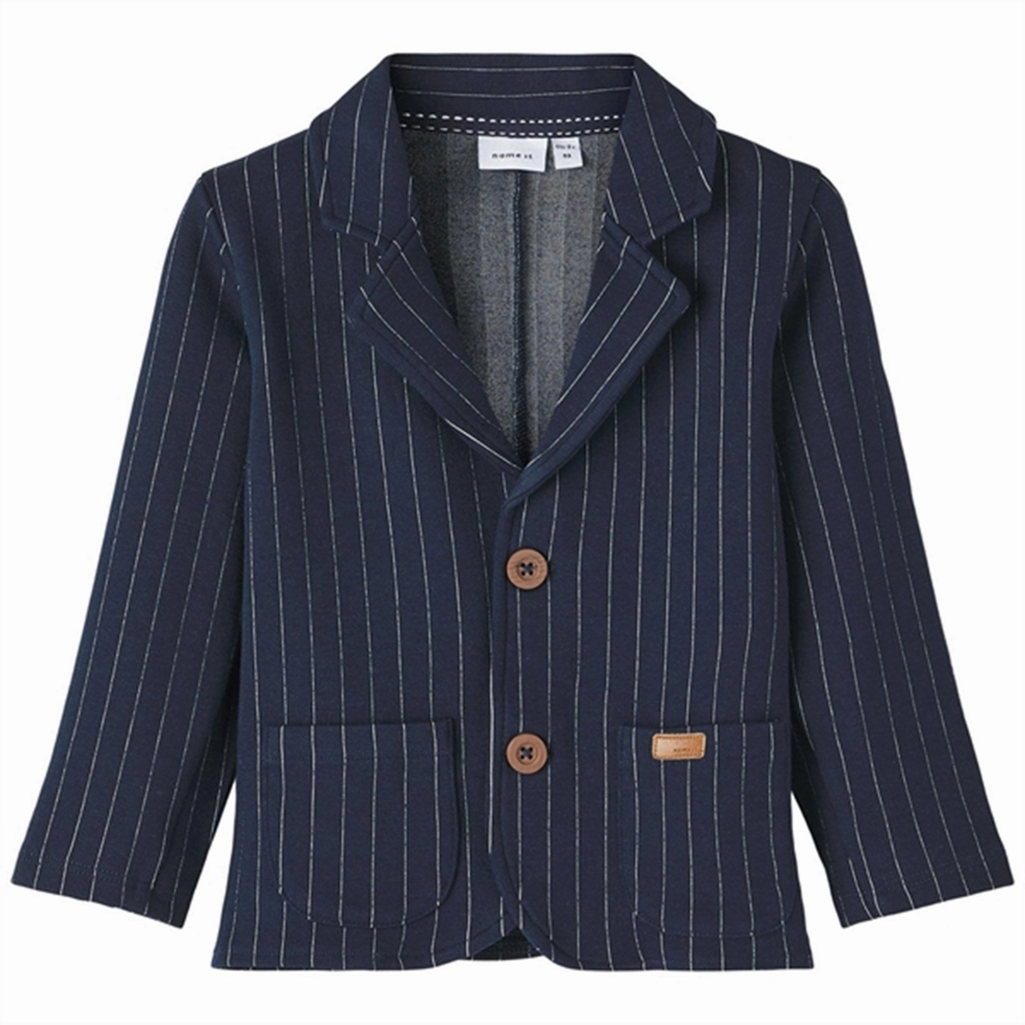 Contemporary Wear Comfortable and stylish Name it Dark Sapphire Franklin Stripe Sweat Blazer